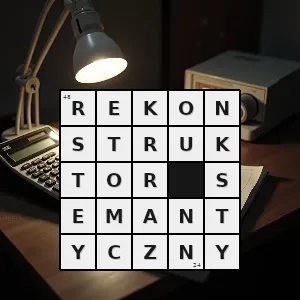 Hasło krzyżówkowe termin st lema którym nazywa on dyspozycję ludzkiego umysłu która sytuacyjne całości i sensy składa w budowle wielowymiarowe dzięki wyłącznemu opieraniu się na liniowo odbieranym językowym tek - rekonstruktor semantyczny – rozwiązanie, synonimy, podpowiedzi i definicje krzyżówkowe